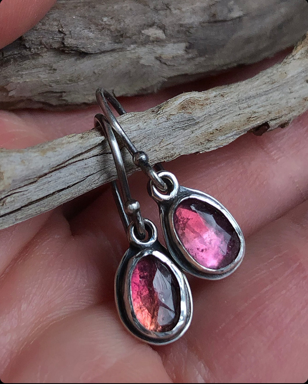 Tourmaline Petal droplets