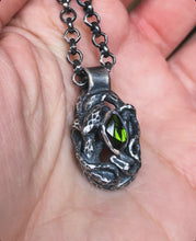 Load image into Gallery viewer, Serpent’s Eye Talisman~ Tourmaline