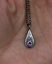 Load image into Gallery viewer, Wildflower Charm~ Amethyst