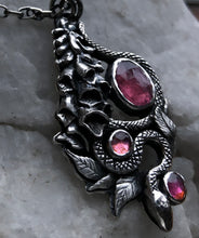 Load image into Gallery viewer, Foxglove Pendant~Tourmaline