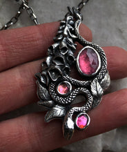 Load image into Gallery viewer, Foxglove Pendant~Tourmaline