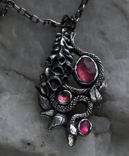 Load image into Gallery viewer, Foxglove Pendant~Tourmaline