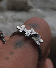 Load image into Gallery viewer, Labradorite Morpho stacking ring set~ sz 7.5
