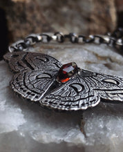 Load image into Gallery viewer, Large Cecropia Moth~ Your choice of stone