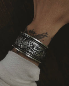 Meadow Butterfly cuff ~ size Medium