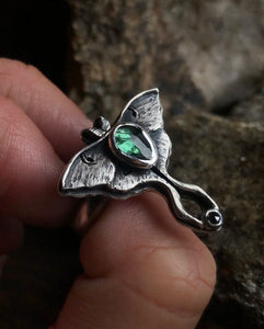 Luna Moth Ring size 7-7.25