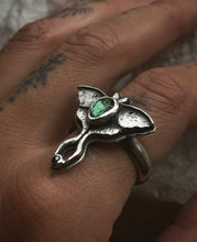 Load image into Gallery viewer, Luna Moth Ring size 7-7.25