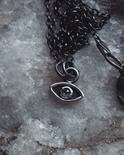 Load image into Gallery viewer, Tiny Diamond Eye Charm
