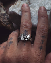 Load image into Gallery viewer, Mini Butterfly Stacking Ring ~ Size 6.75-7