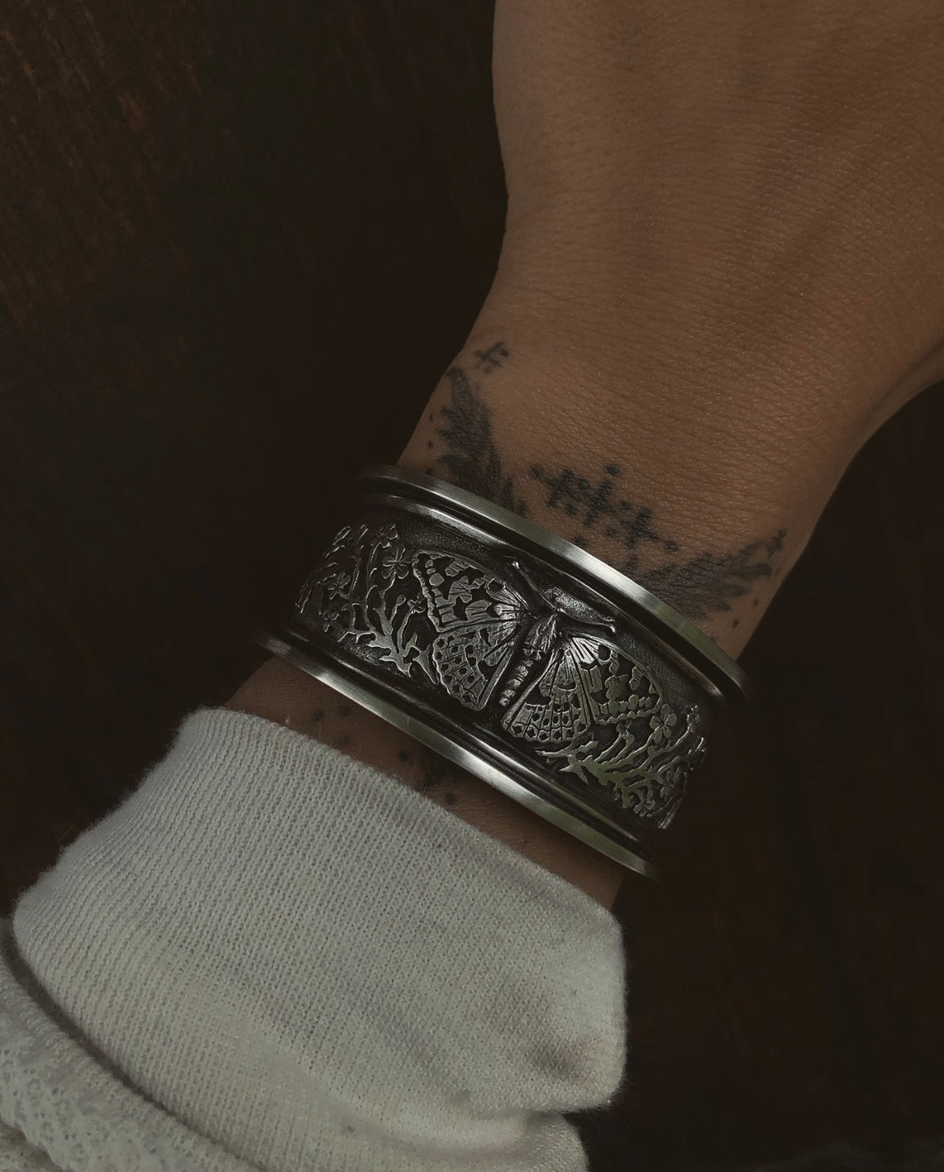 Meadow Butterfly cuff ~ size Medium