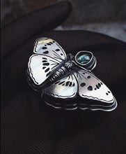 Load image into Gallery viewer, Large Forrester Butterfly Ring ~ Size 7-7.25
