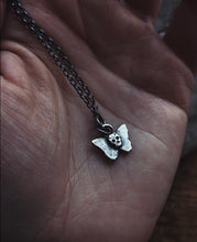 Load image into Gallery viewer, Tiny Butterfly Charm ~Black Diamond