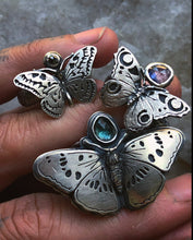 Load image into Gallery viewer, Large Forrester Butterfly Ring ~ Size 7-7.25