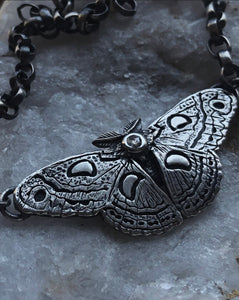 Cecropia Moth~ Diamond accent