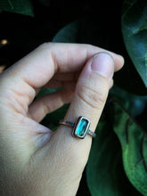 Load image into Gallery viewer, Tiny Tourmaline Stacker ~ size 7