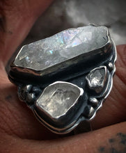 Load image into Gallery viewer, Cosmic Cairn Ring ~ Size 7-7.25