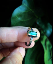 Load image into Gallery viewer, Tiny Tourmaline Stacker ~ size 7
