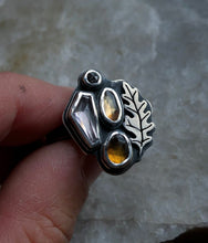 Load image into Gallery viewer, *Discounted due to flaw~ Autumnal Cluster Ring size 7.25
