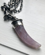 Load image into Gallery viewer, Amethyst Claw Necklace