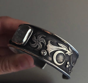 Datura Widow Cuff