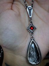 Load image into Gallery viewer, Harvest Rosary ~ Garnet &amp; Rutile Quartz