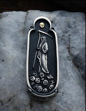 Load image into Gallery viewer, Memento Mori Reaper Pendant