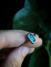 Load image into Gallery viewer, Tiny Tourmaline Stacker ~ size 7