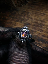 Load image into Gallery viewer, Spinel Stainglass Window Stacking Ring ~7.5