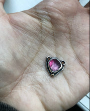Load image into Gallery viewer, Tiny Pink Tourmaline Pendant~ Irregular shape