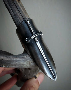 Diamond Sword Ring ~ Size 7