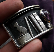 Load image into Gallery viewer, MADE TO ORDER - Antiquarian Bookshelf cuff size Medium