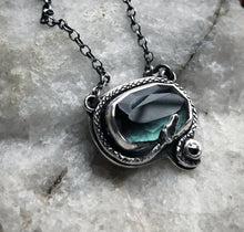Load image into Gallery viewer, Tourmaline &amp; Diamond Necklace
