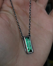 Load image into Gallery viewer, Simple Green Tourmaline Pendant