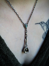 Load image into Gallery viewer, Gothic Inquistion~ Tourmaline 14kt gold and Rutile Quartz