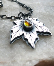 Load image into Gallery viewer, Tourmaline Bicolor Maple Leaf