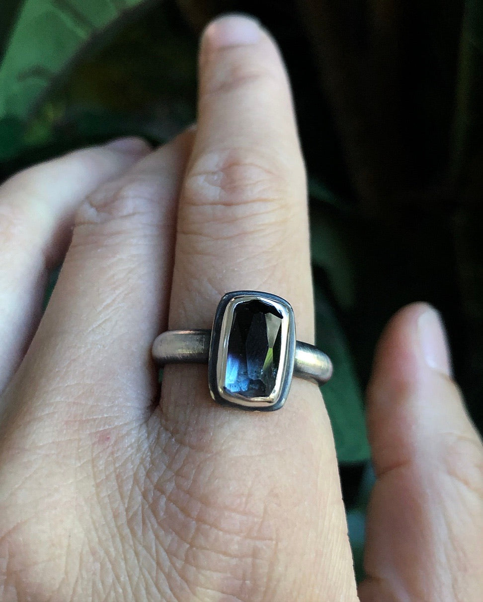 Tourmaline Stacking Ring ~ size 8.25-8.5