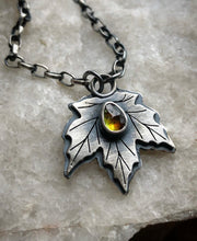 Load image into Gallery viewer, Tourmaline Bicolor Maple Leaf