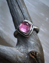Load image into Gallery viewer, Pink Tourmaline Ring sz 7.25-7.5
