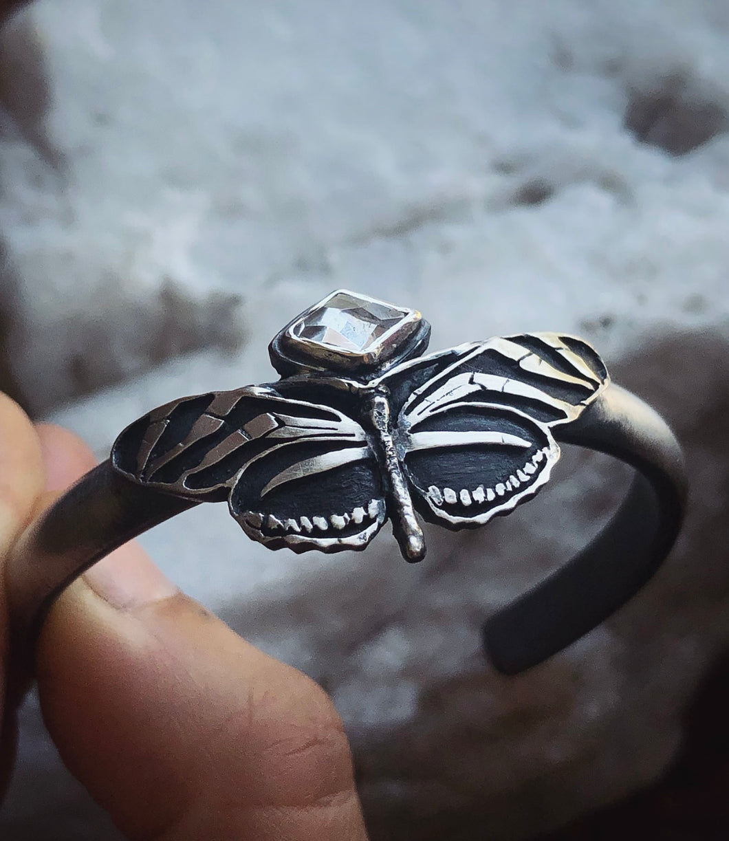 Heliconius Butterfly Cuff ~ Size Sm/Md