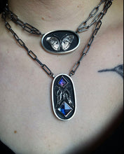 Load image into Gallery viewer, Swordtail Tourmaline Butterfly Pendant ~ DISCOUNTED WING "FLAW"