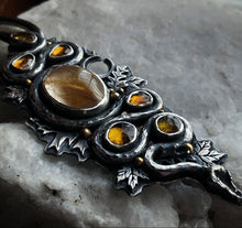 Load image into Gallery viewer, Autumnal Tourmaline Serpent