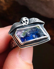 Load image into Gallery viewer, Botanical Memento Mori Ring~size 6