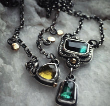Load image into Gallery viewer, Simple Green Tourmaline Pendant