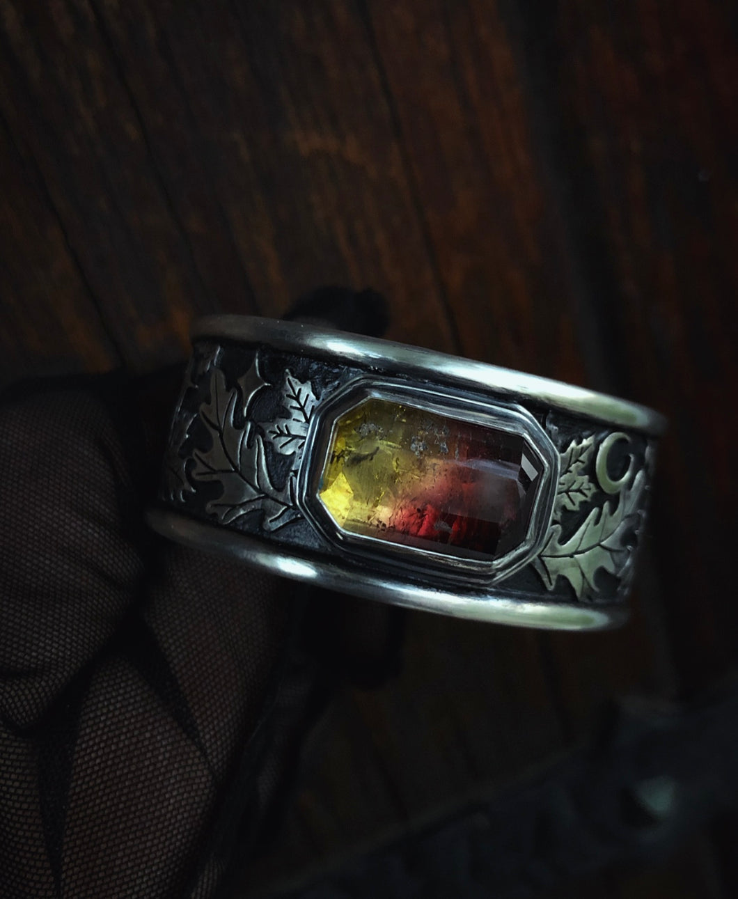 Tourmaline Cuff ~ Size Medium