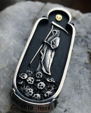 Load image into Gallery viewer, Memento Mori Reaper Pendant