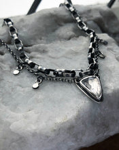 Load image into Gallery viewer, Icicle Choker Set 1 - Includes silver charms along chain