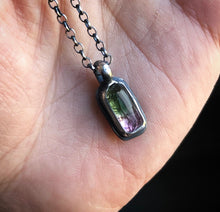 Load image into Gallery viewer, Pink &amp; Green Tourmaline Charm