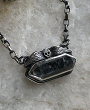 Load image into Gallery viewer, Quartz Memento Mori Necklace