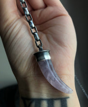 Load image into Gallery viewer, Amethyst Claw Necklace