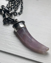 Load image into Gallery viewer, Amethyst Claw Necklace